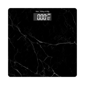 Waga łazienkowa Marble Dark 28x28cm